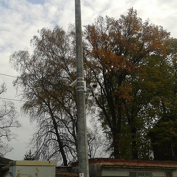 Stacja PKP w Wysokiej  Kamie�skiej monitorowana