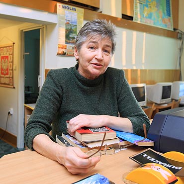Wolin: Biblioteka otrzyma�a ksi��ki napisane alfabetem Braille’a