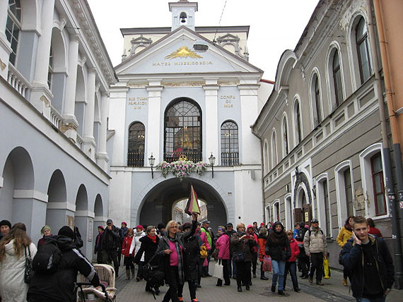 S�uchacze UTW z wizyt� na Litwie