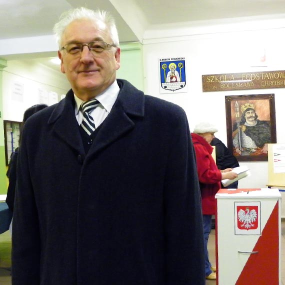 Gdzie g�osowali kandydaci na burmistrza Kamienia Pomorskiego