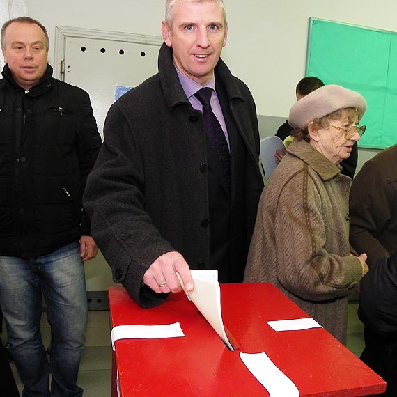 Gdzie g�osowali kandydaci na burmistrza Kamienia Pomorskiego