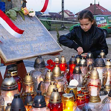 Modlili si� za swoich i ofiary katastrofy 