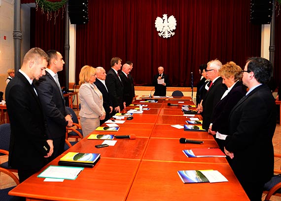 Sesja inauguracyjna Radnych VII kadencji w Mi�dzyzdrojach