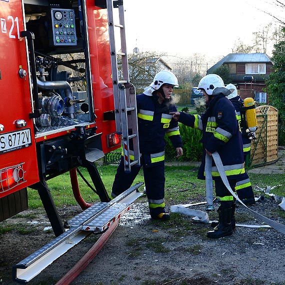 Po�ary w Mi�dzyzdrojach i Golczewie  