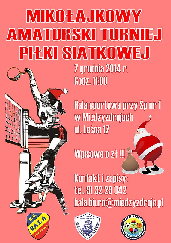 Miko�ajkowy Amatorski Turniej Pi�ki Siatkowej w Mi�dzyzdrojach