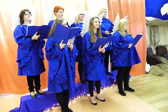 Jasełka w Ośrodku Rehabilitacyjno-Edukacyjno-Wychowawczym w Kamieniu Pomorskim