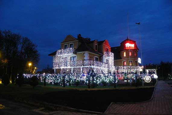 Dziwn�w w �wi�tecznej szacie wita go�ci