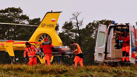 Mimo stara� ratownik�w, m�czyzna nie prze�y�