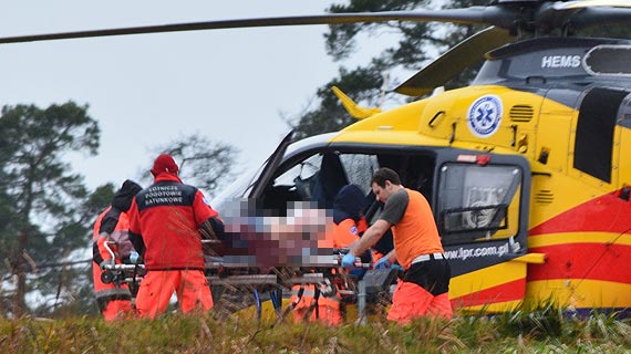 Mimo stara� ratownik�w, m�czyzna nie prze�y�