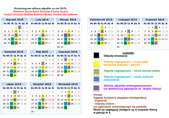 Jak segregowa� i gdzie oraz kiedy odbierane b�d� odpady komunalne w Gminie �wierzno