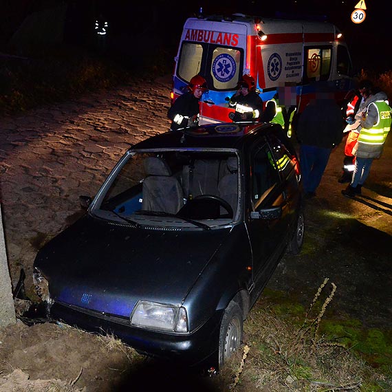 Wypadek w Wicku, cztery osoby ranne 