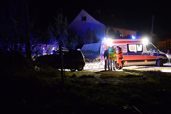 Wypadek w Wicku, cztery osoby ranne 