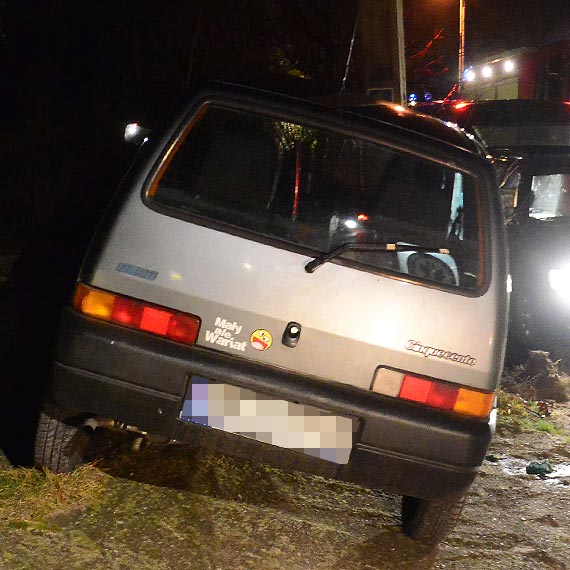 Wypadek w Wicku, cztery osoby ranne 