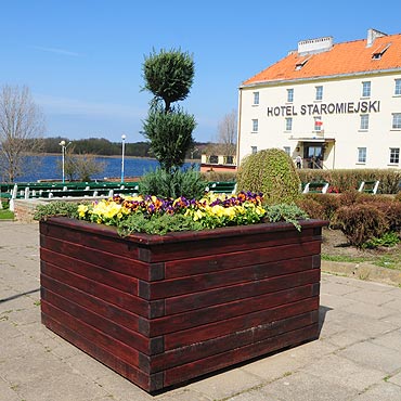 Kamie� Pomorski: Wi�cej kwiat�w na ulicach