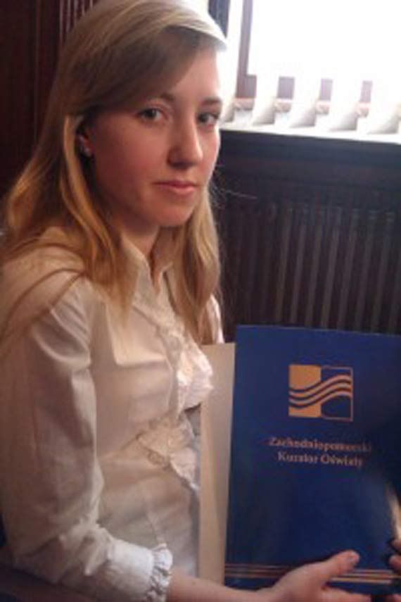 Sukces uczennicy Zespołu Szkół Społecznych w Dziwnowie