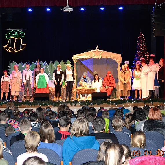 Jasełka niepełnosprawnych aktorów w Międzynarodowym Domu Kultury w Międzyzdrojach