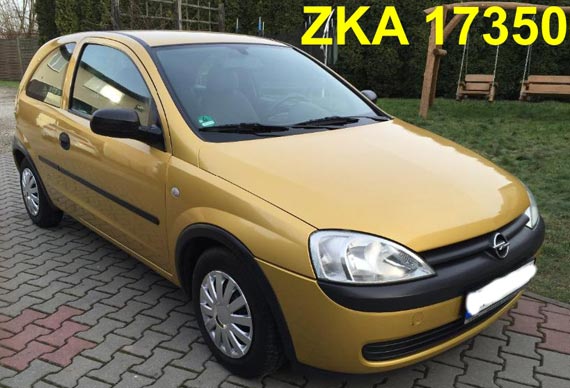 Skradziono samoch�d w Wolinie