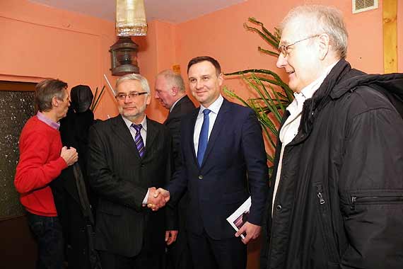 Andrzej Duda kandydat na prezydenta RP w Mi�dzyzdrojach