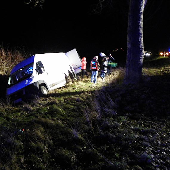 Wypadek na krajowej tr�jce. Tym razem bez ofiar w ludziach