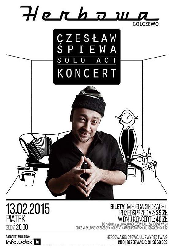 Czes�aw Mozil wyst�pi w Golczewie!