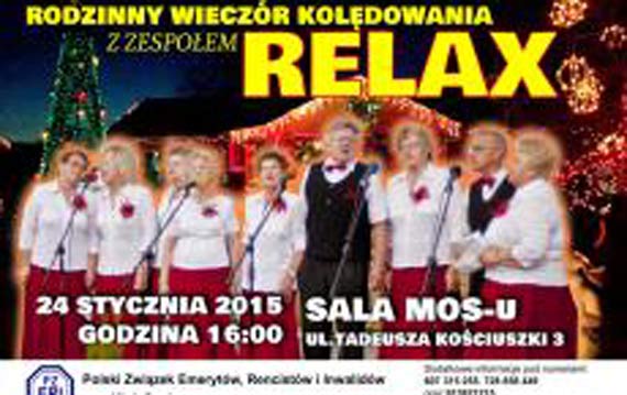 Kol�dowanie z zespo�em Relax 