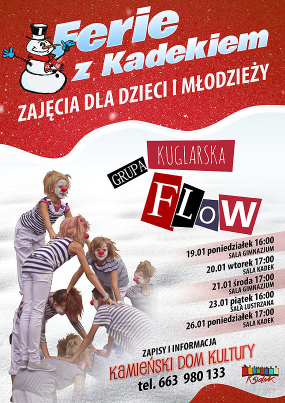 Ferie z Kamie�skim Domem Kultury