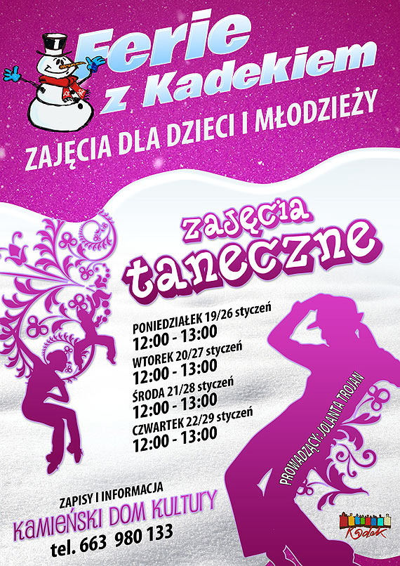 Ferie z Kamie�skim Domem Kultury