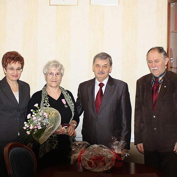 Medal za 50-lecie po�ycia ma��e�skiego