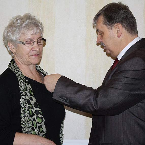 Medal za 50-lecie po�ycia ma��e�skiego