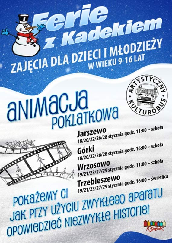 Ferie z Kamie�skim Domem Kultury