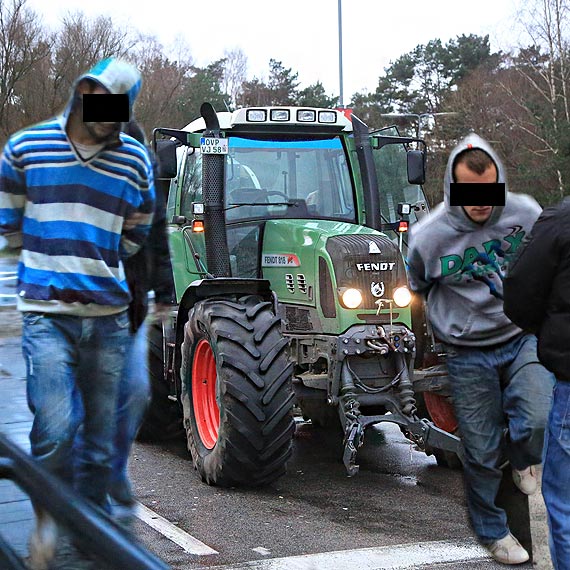 Niemieckie traktory ukradli mieszka�cy gminy Wolin?
