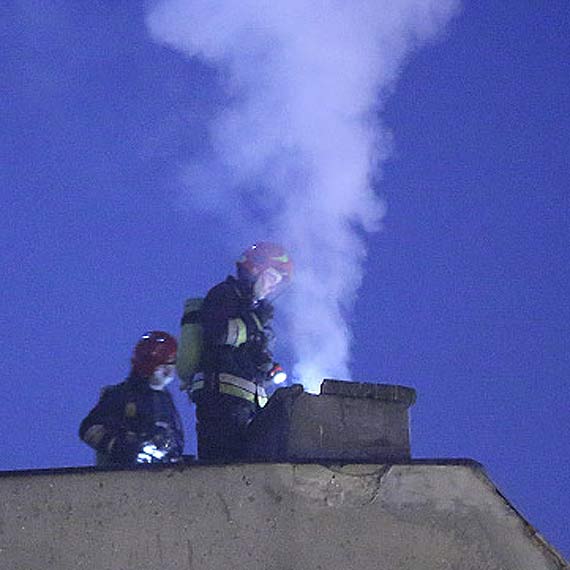 Po�ar w Cies�awiu. Pali�a si� sadza w kominie