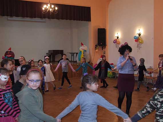 Zabawa na zako�czenie ferii z GOKiS-em