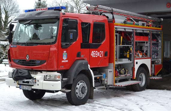 Nowy samoch�d ratowniczo-ga�niczy dla OSP Jarszewo