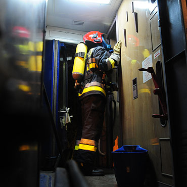 Zapali� si� wagon na stacji �winouj�cie