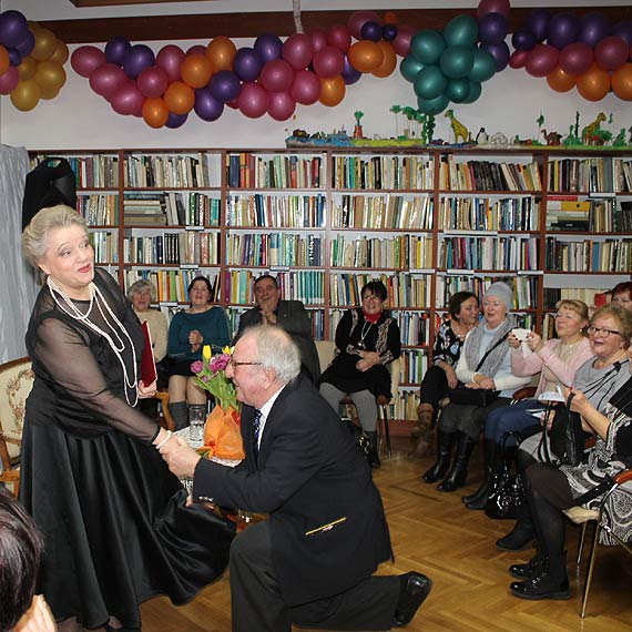 Anna Seniuk w mi�dzyzdrojskiej bibliotece
