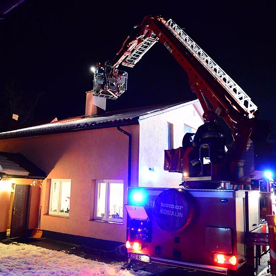 Gro�ny po�ar sadzy w Wapnicy 