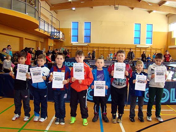 Tenisiści UKS Chrobry Międzyzdroje na Turnieju Wojewódzkim