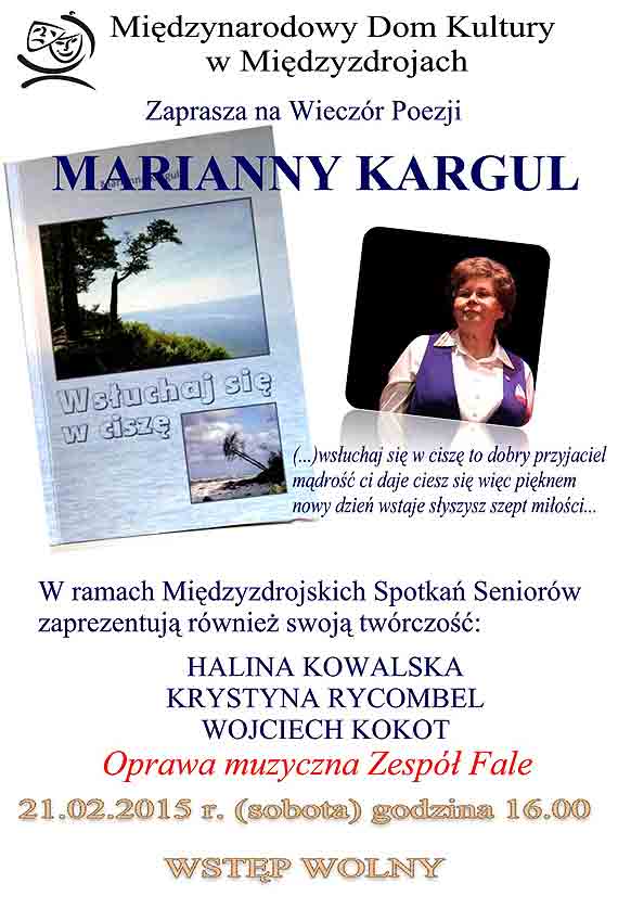 Wiecz�r poezji z Mariann� Kargul