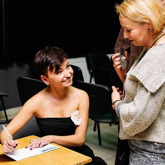 Lesja Szulc wyst�pi�a w Kamieniu Pomorskim