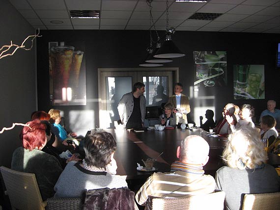 �rodowe spotkanie UTW w kawiarni Pistacchio