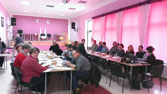 Szkolenie rolnik�w w Skoszewie