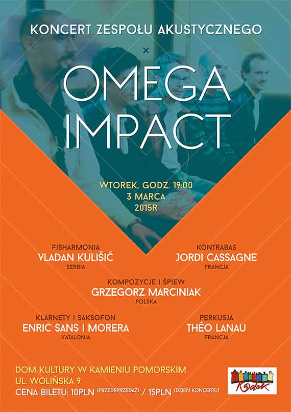 3 marca w Kamieniu Pomorskim odb�dzie si� koncert zespo�u Omega Impact