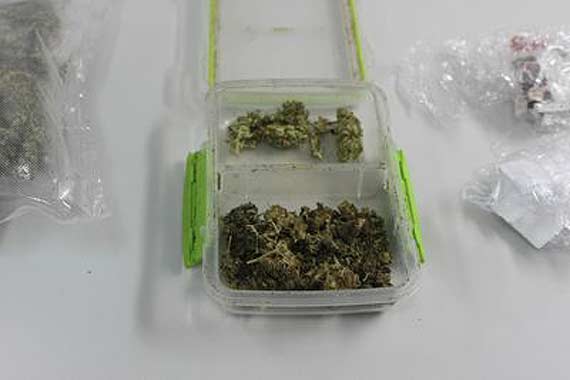 Areszt za  udzielanie �rodk�w odurzaj�cych i posiadanie ponad 150 gram�w marihuany