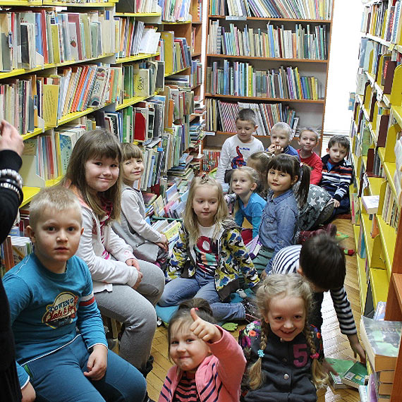 Lekcja biblioteczna dla najm�odszych w Mi�dzyzdrojach