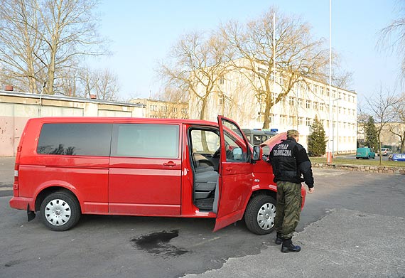 Stra� Graniczna odzyska�a skradzionego w Szwecji volkswagena