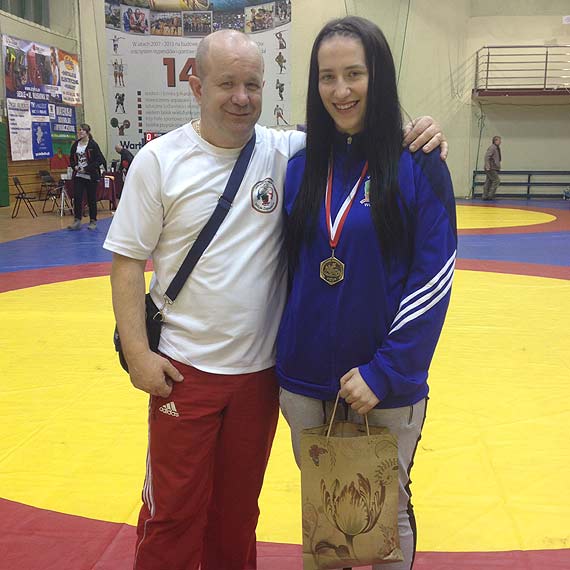 Aleksandra Kotlewska br�zow� medalistk� Mistrzostw Polski Juniorek w zapasach 