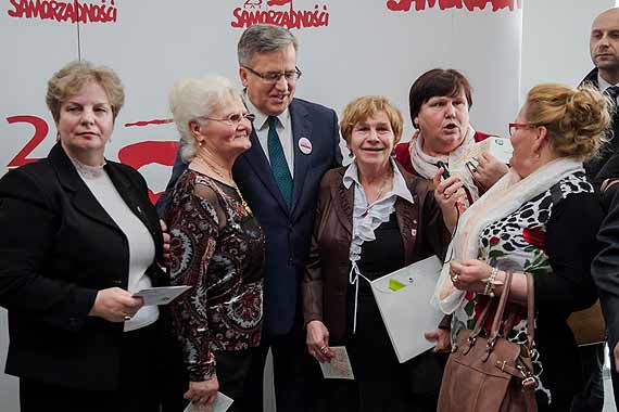 Stowarzyszenie So³tysów Ziemi Woliñskiej na Dniu So³tysa w Koninie