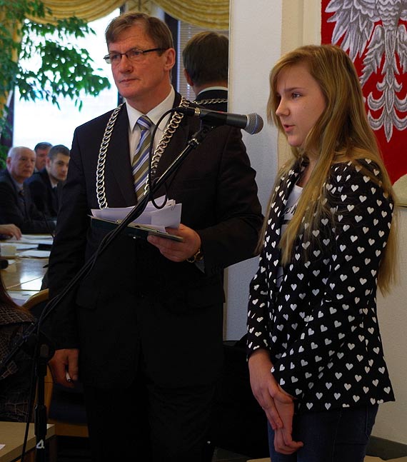 Natalia Szary�ska wyr�niona przez w�adze gminy Mi�dzyzdroje