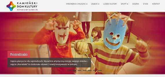 Kamie�ski Dom Kultury ma now� stron� internetow�